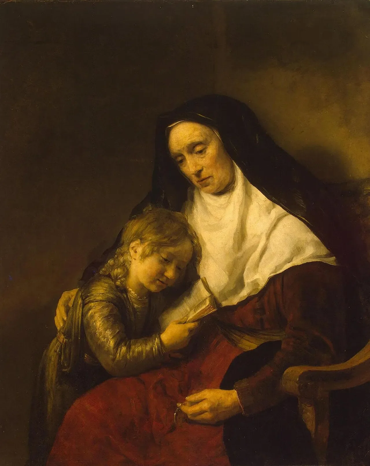 Artist's depiction of Timothy and Lois, by Willem Drost, 1650. (Image Source: WikiMedia Commons)
