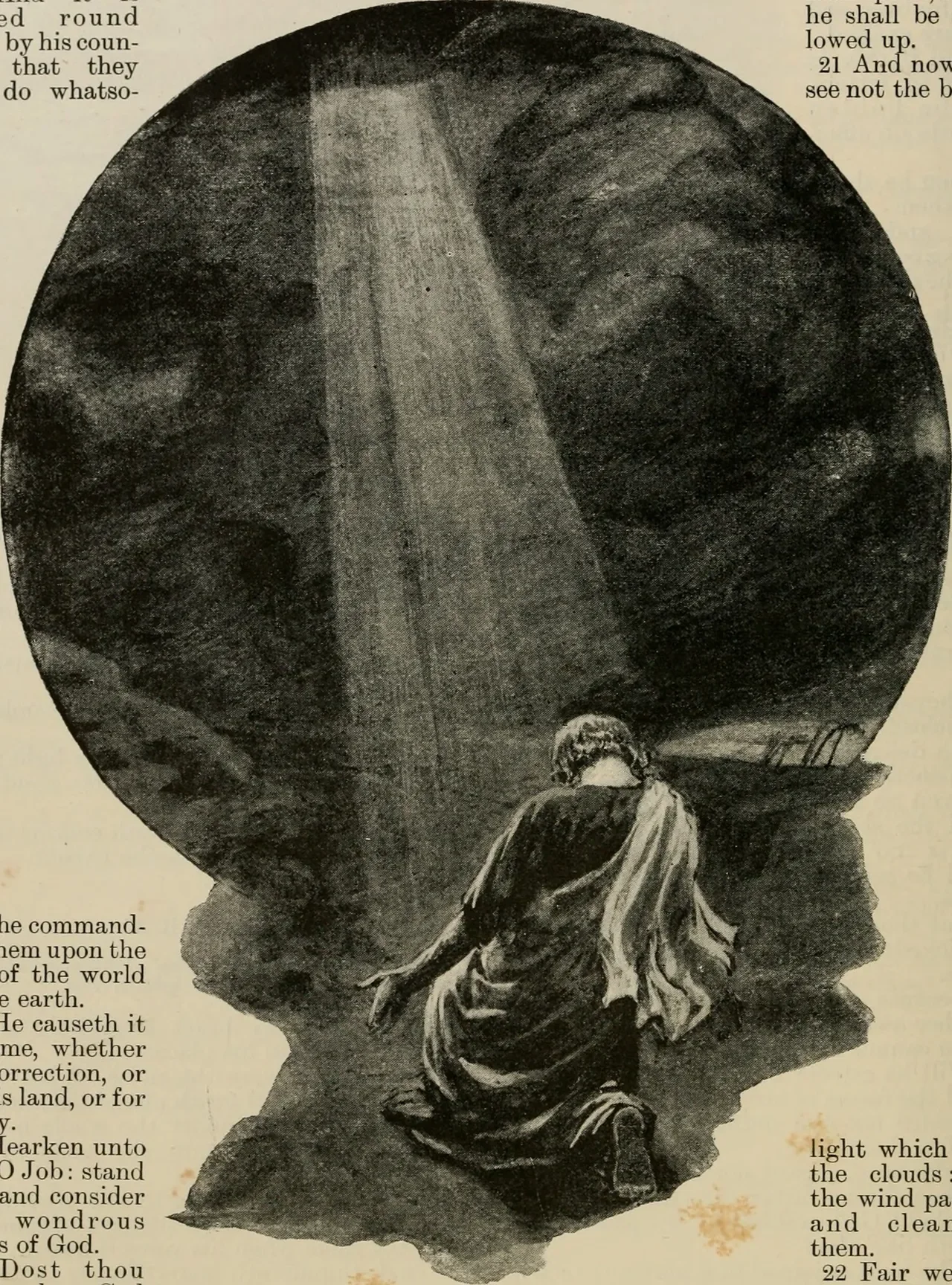 "Out of the whirlwind" (Image Source: WikiMedia Commons)